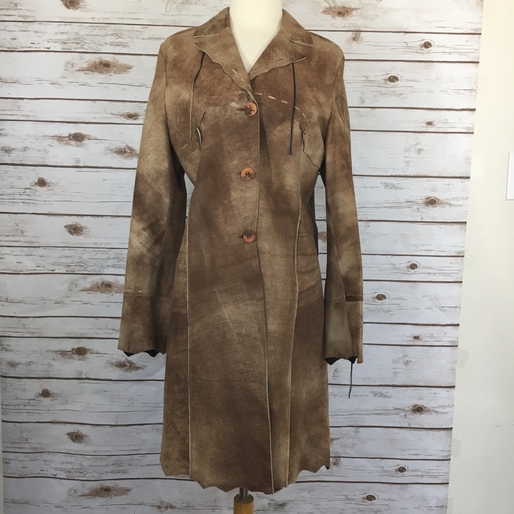 Stephen’s Colorado Trench Coat Sz XL Brown 🌷